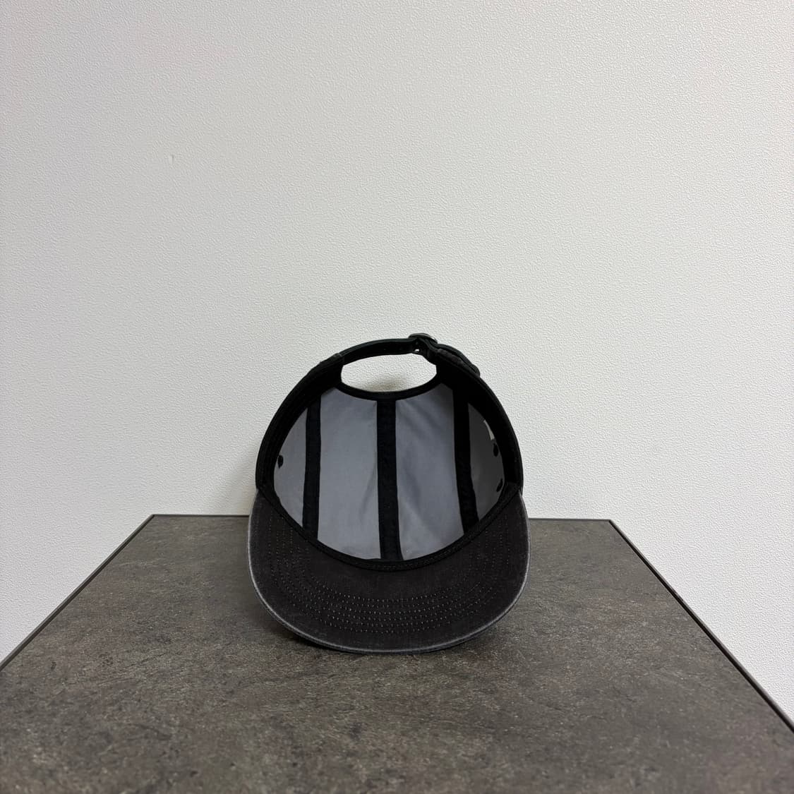 (OS) 슈프림 박스로고 캠프캡 모자 워시드 블랙 상품이미지5