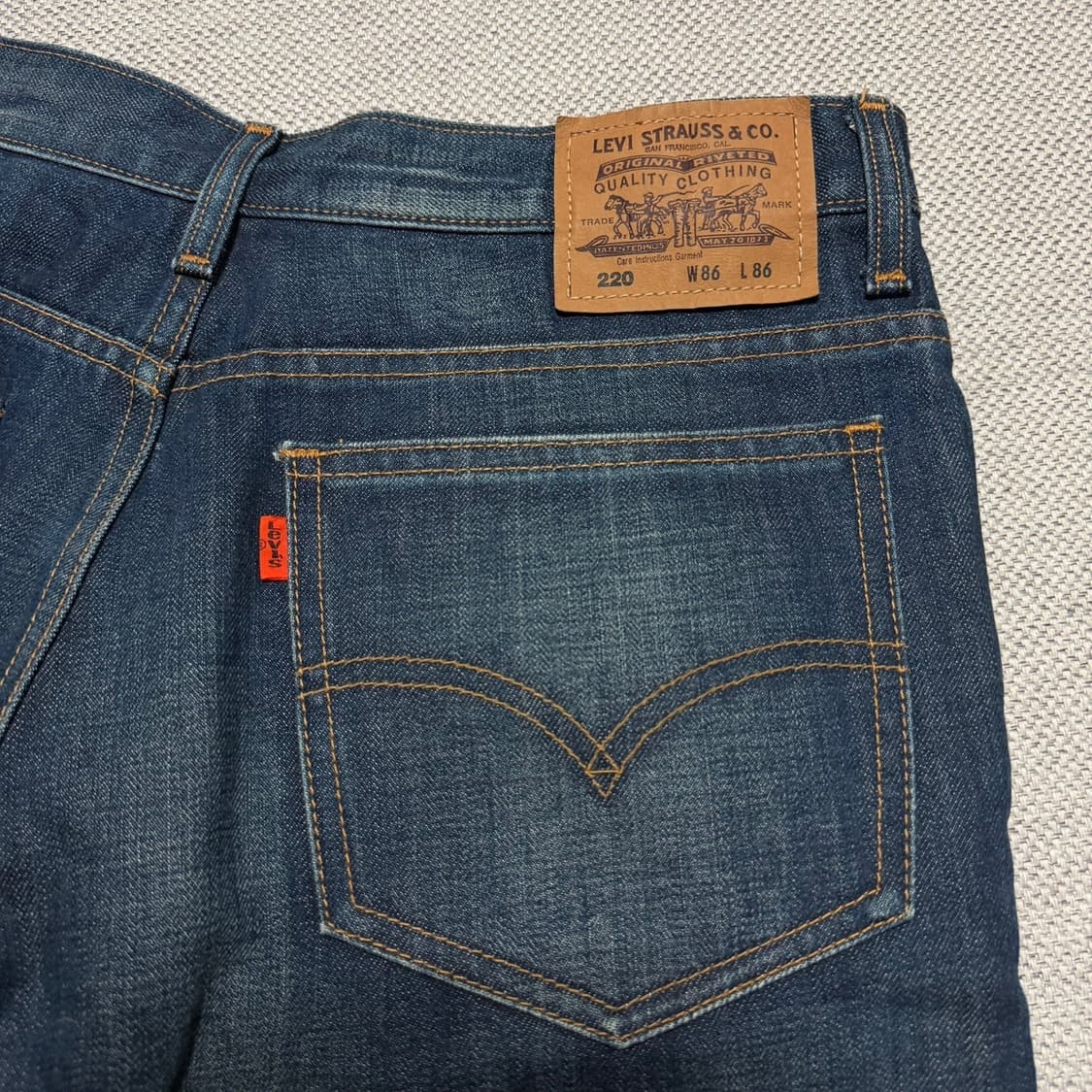 리바이스 220 데님 팬츠 상품이미지4