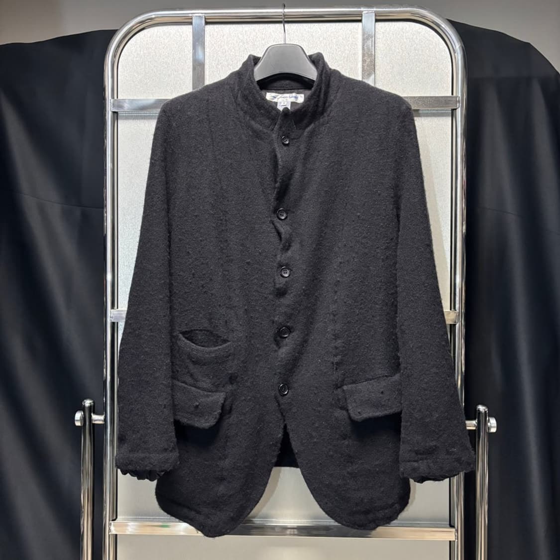 M) 꼼데가르송 셔츠 축융 울 블레이저 자켓 상품이미지1