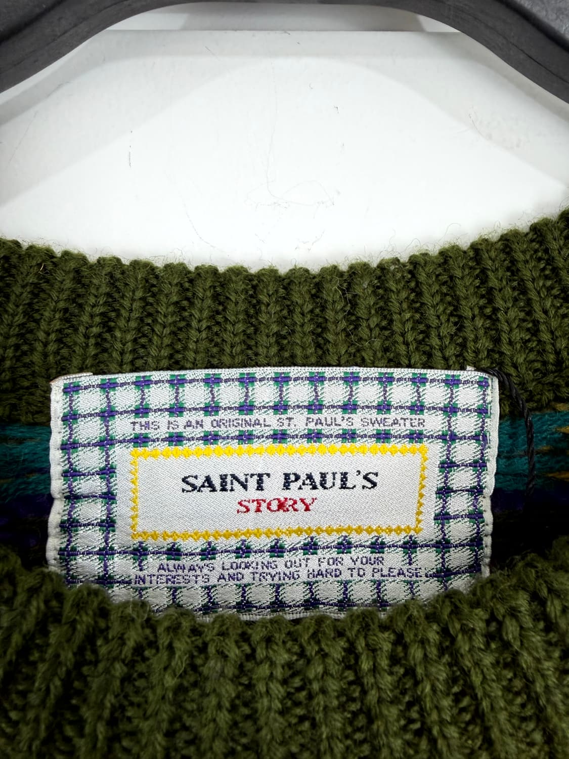 saint paul's  울 니트 상품이미지5