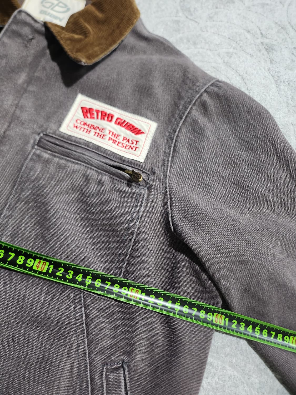 구빈(GUBIN) 레트로 워크 자켓 M 상품이미지8