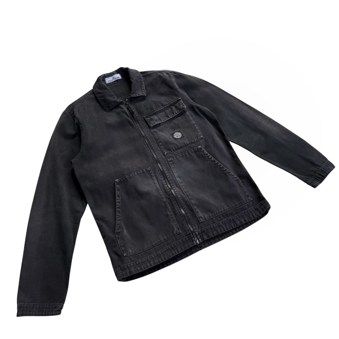 스톤아일랜드 빈티지 워싱 자켓 상품이미지2