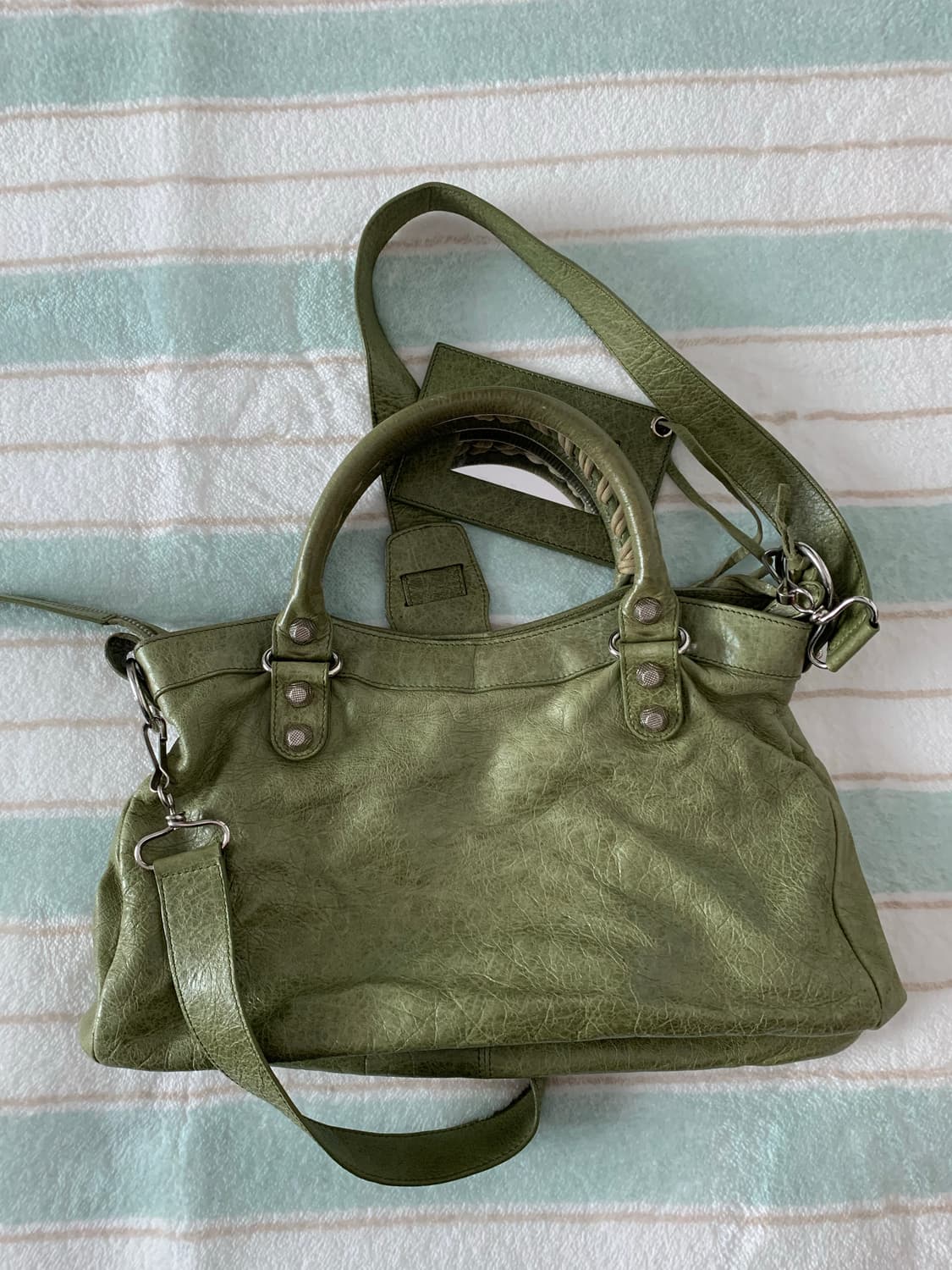 발렌시아가 시티 모터백 퍼스트 가방 상품이미지5