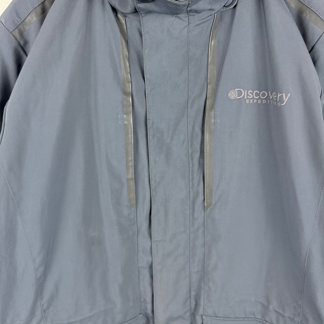 (100) 디스커버리 익스페디션 루트번 변형 사파리 바람막이 네이비 상품이미지3