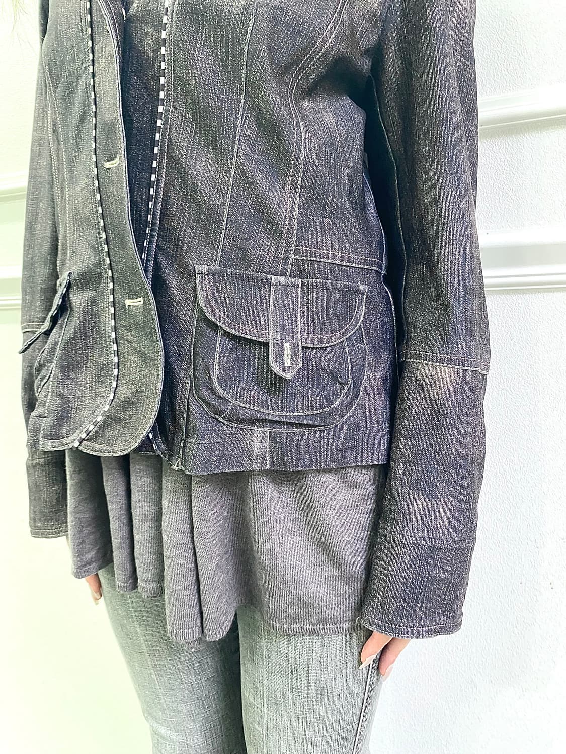 Y2K Grunge graphics Jacket 상품이미지10