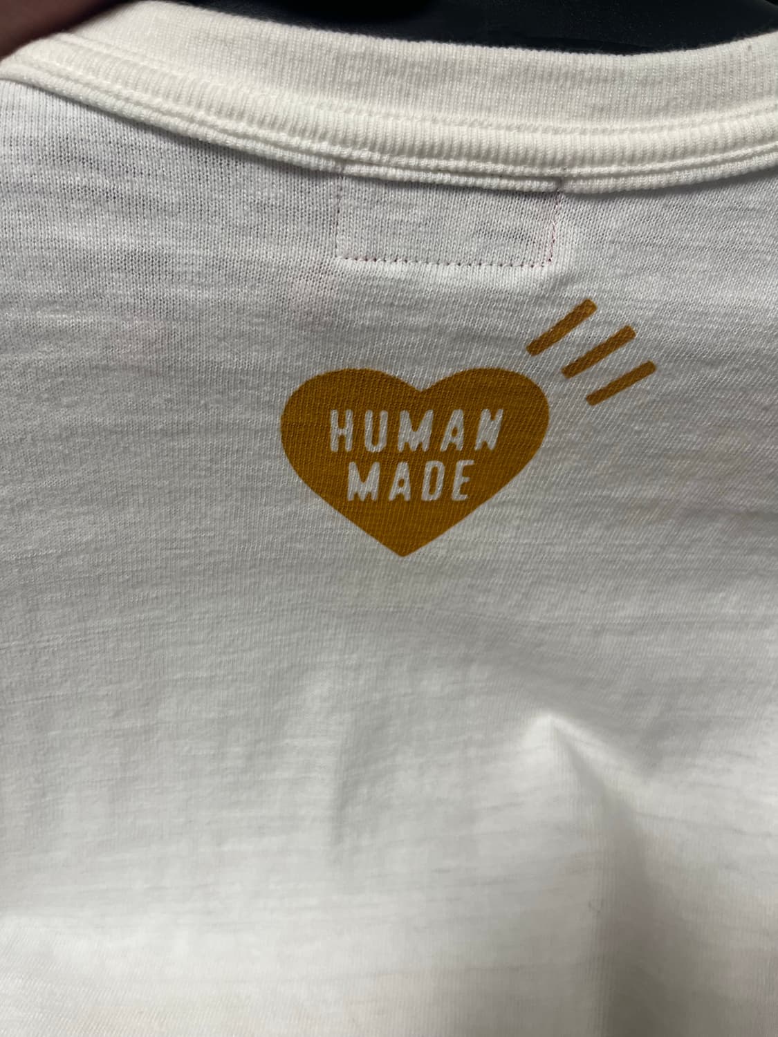 휴먼메이드 레터링 반팔티셔츠 상품이미지3