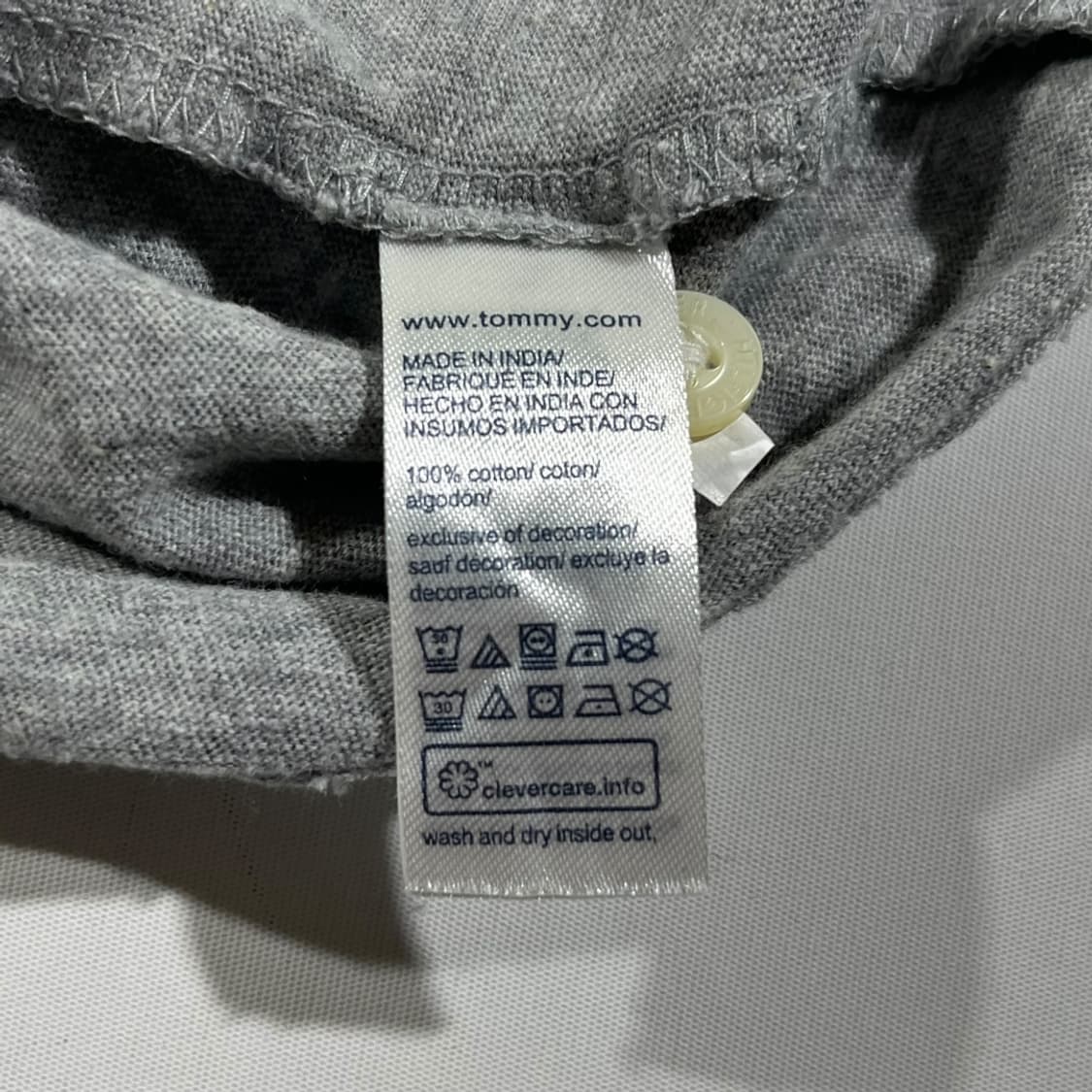[TOMMY HILFIGER] 타미힐피거 헨리넥 로고 반팔 티셔츠 상품이미지5