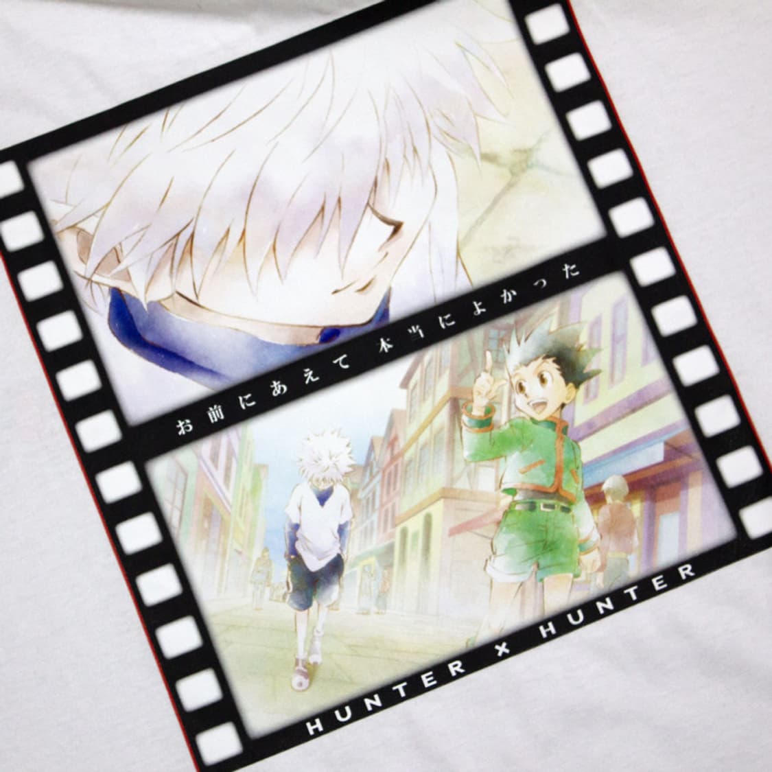 헌터X헌터 곤&키르아 백프린팅 반팔 티셔츠 상품이미지3