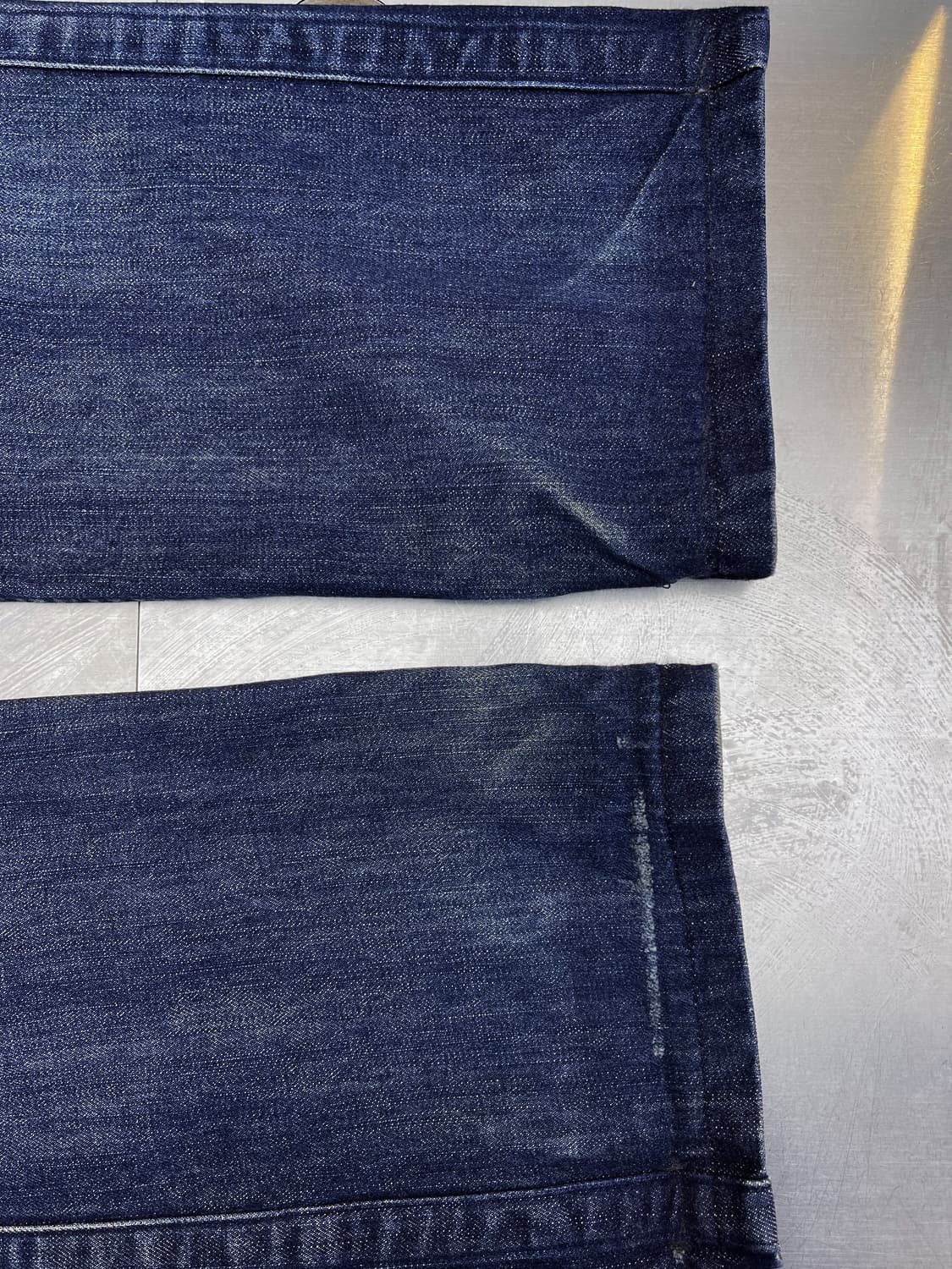 화이트 마운티니어링 09aw 페이디드 데님 팬츠 상품이미지8