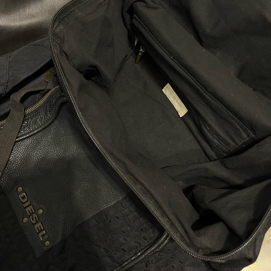 DIESEL BLACK BACKPACK 디젤 블랙 백팩 상품이미지8
