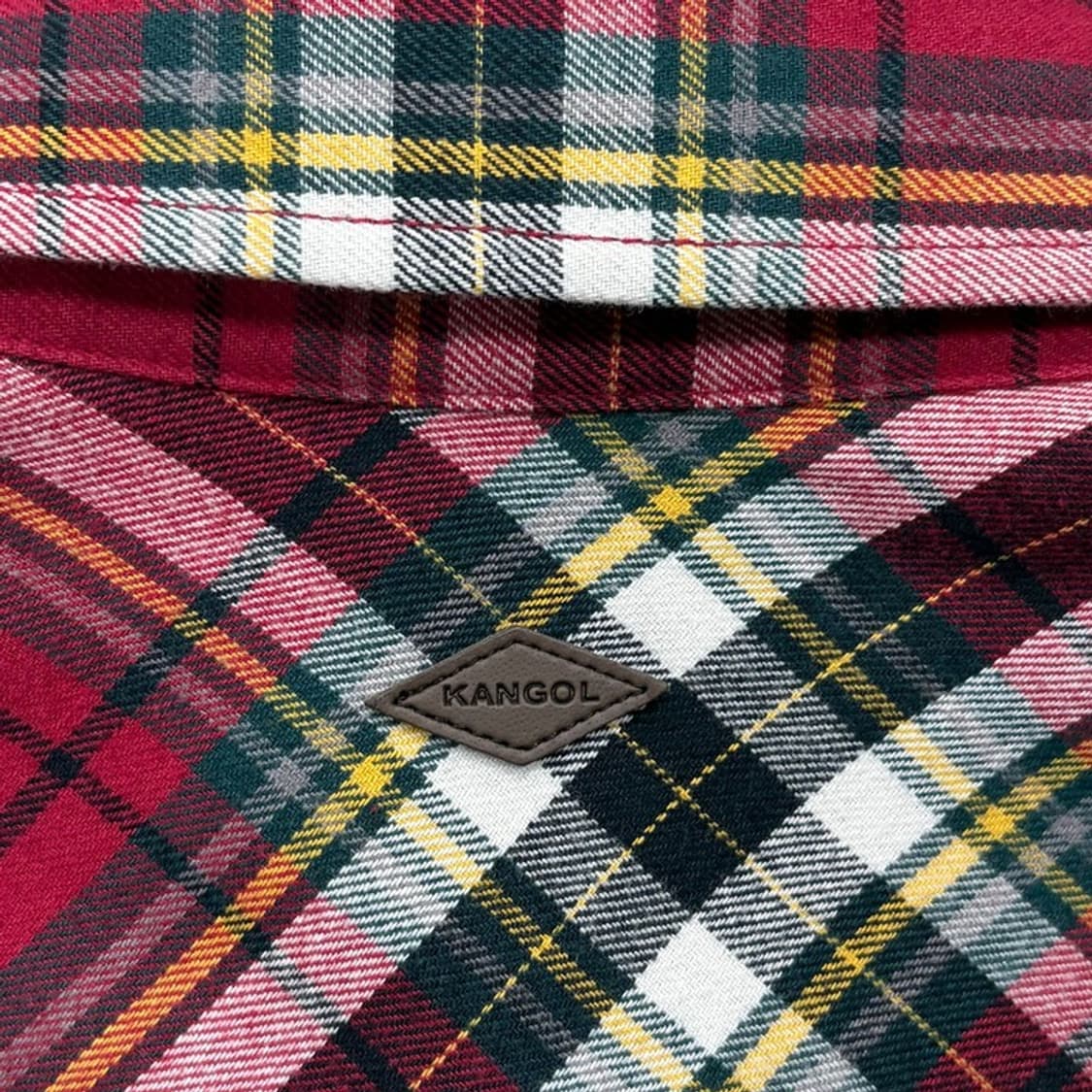 캉골 체크 셔츠 v2679 상품이미지5