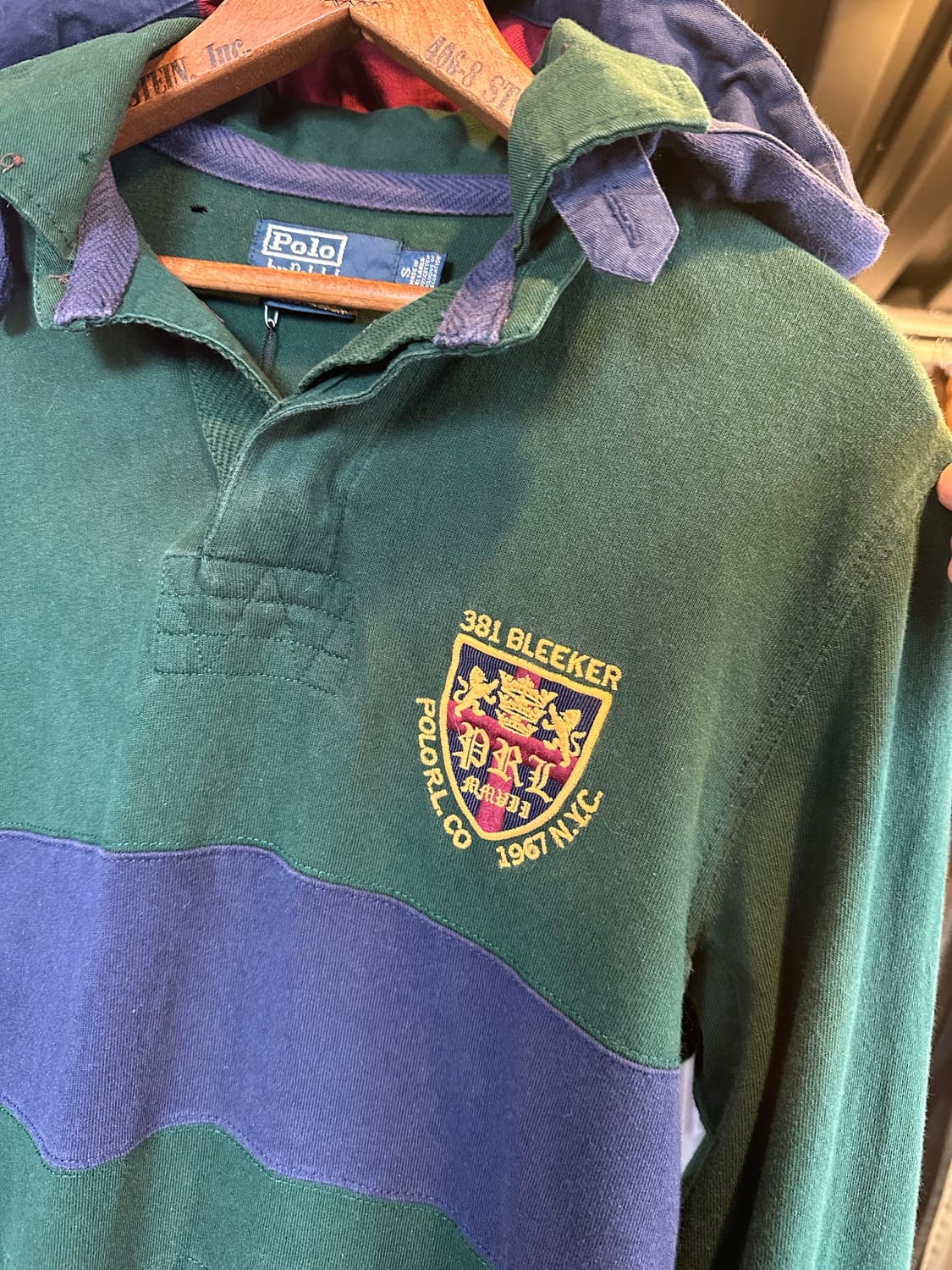 폴로 랄프로렌 자수 럭비셔츠 럭비티셔츠 상품이미지4