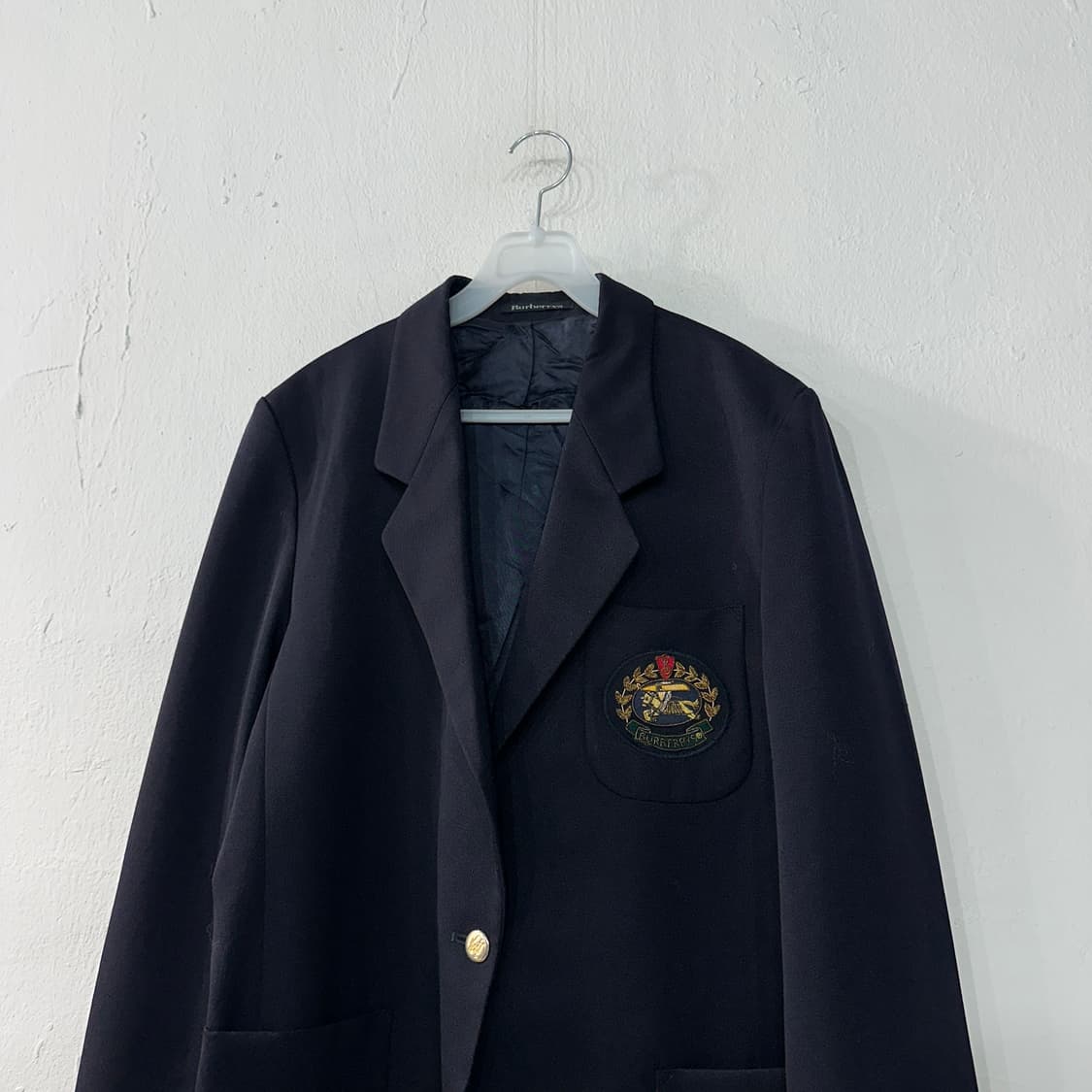 버버리 크레스트 금장 블레이저 자켓 여성M 상품이미지2