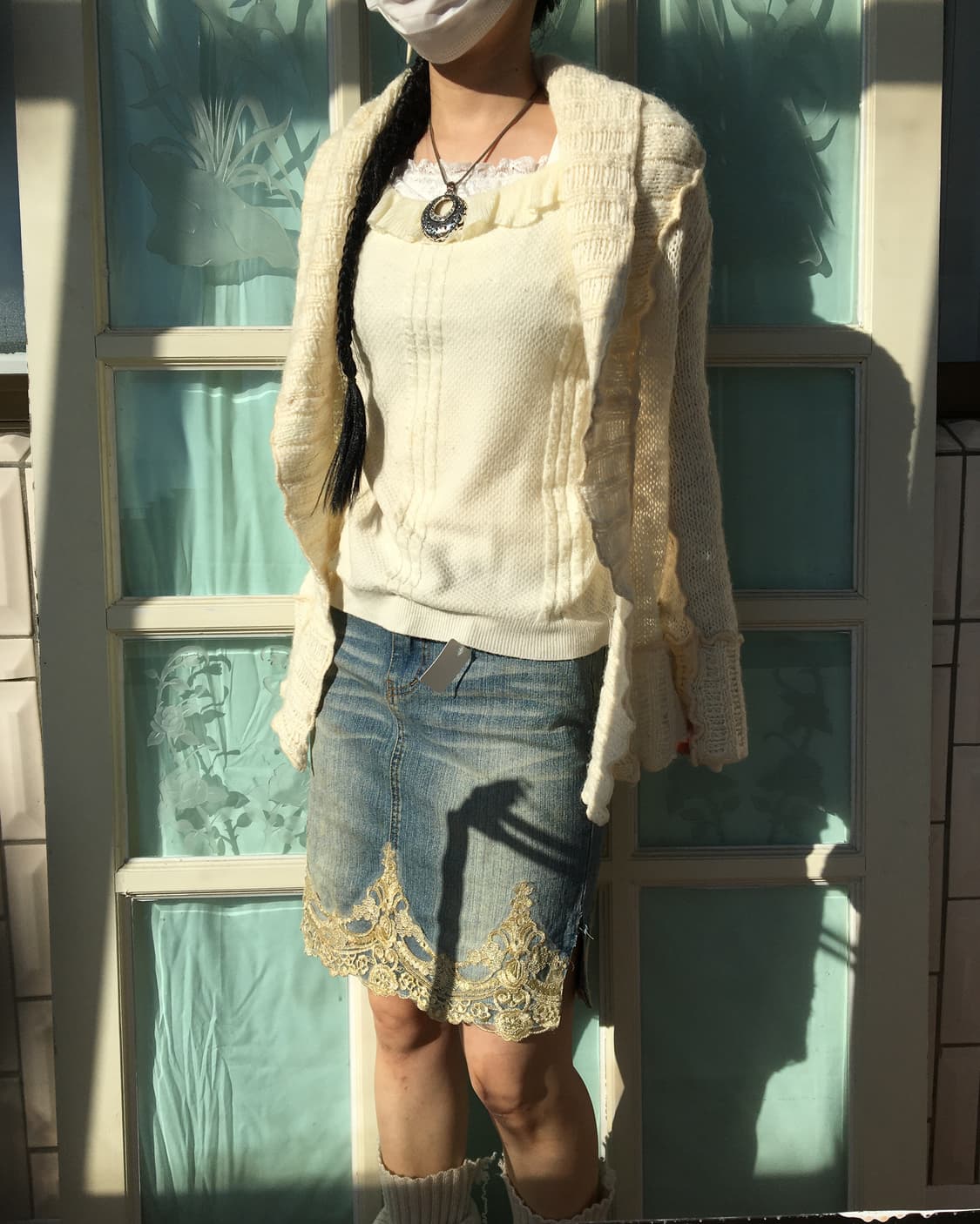 Evex krizia knit open cardigan 상품이미지5