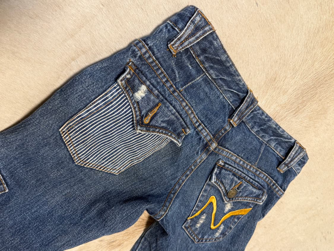 데미지 디테일 플레어진 상품이미지7