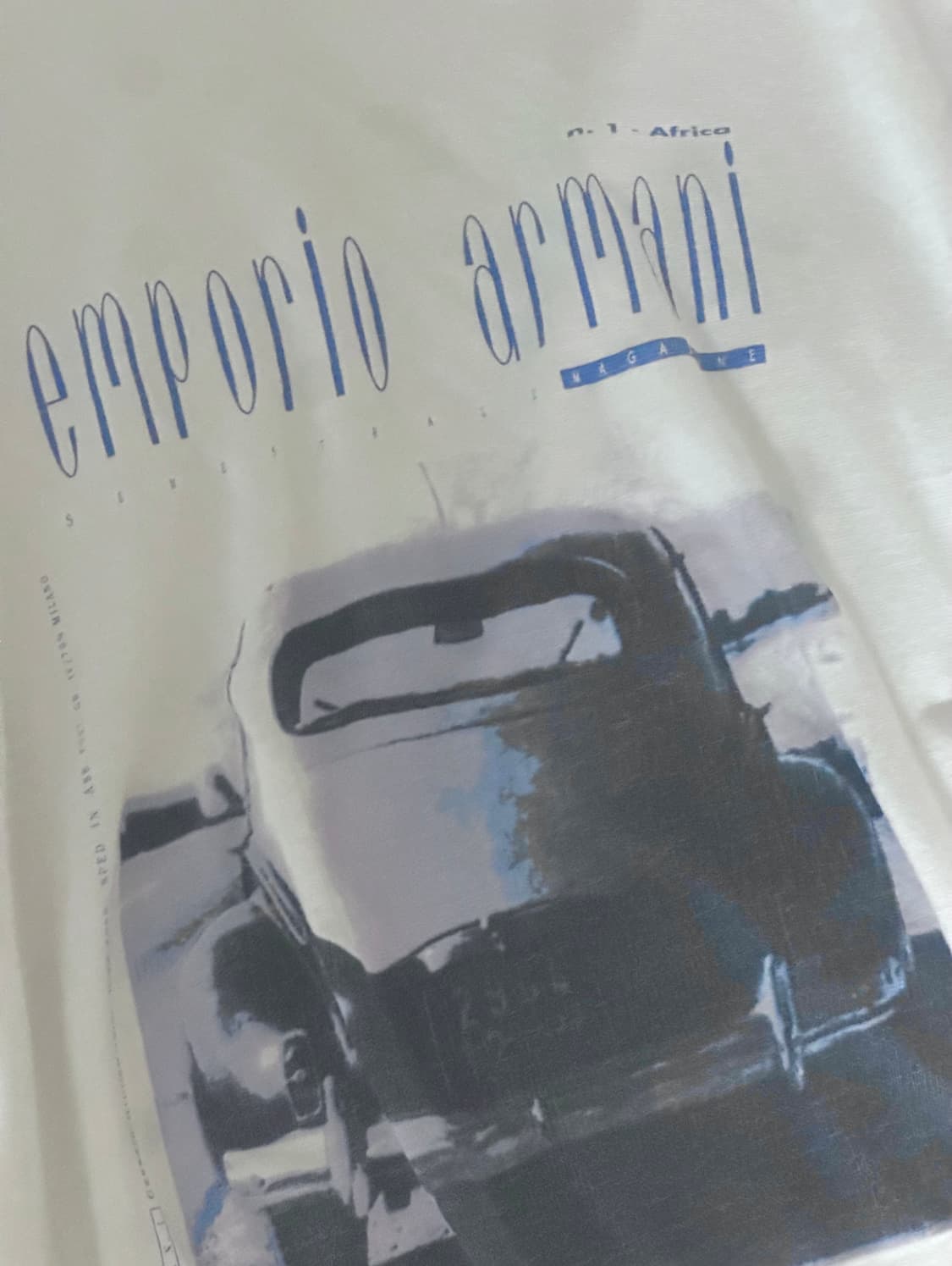 Emporio Armani printing T-shirt 상품이미지3