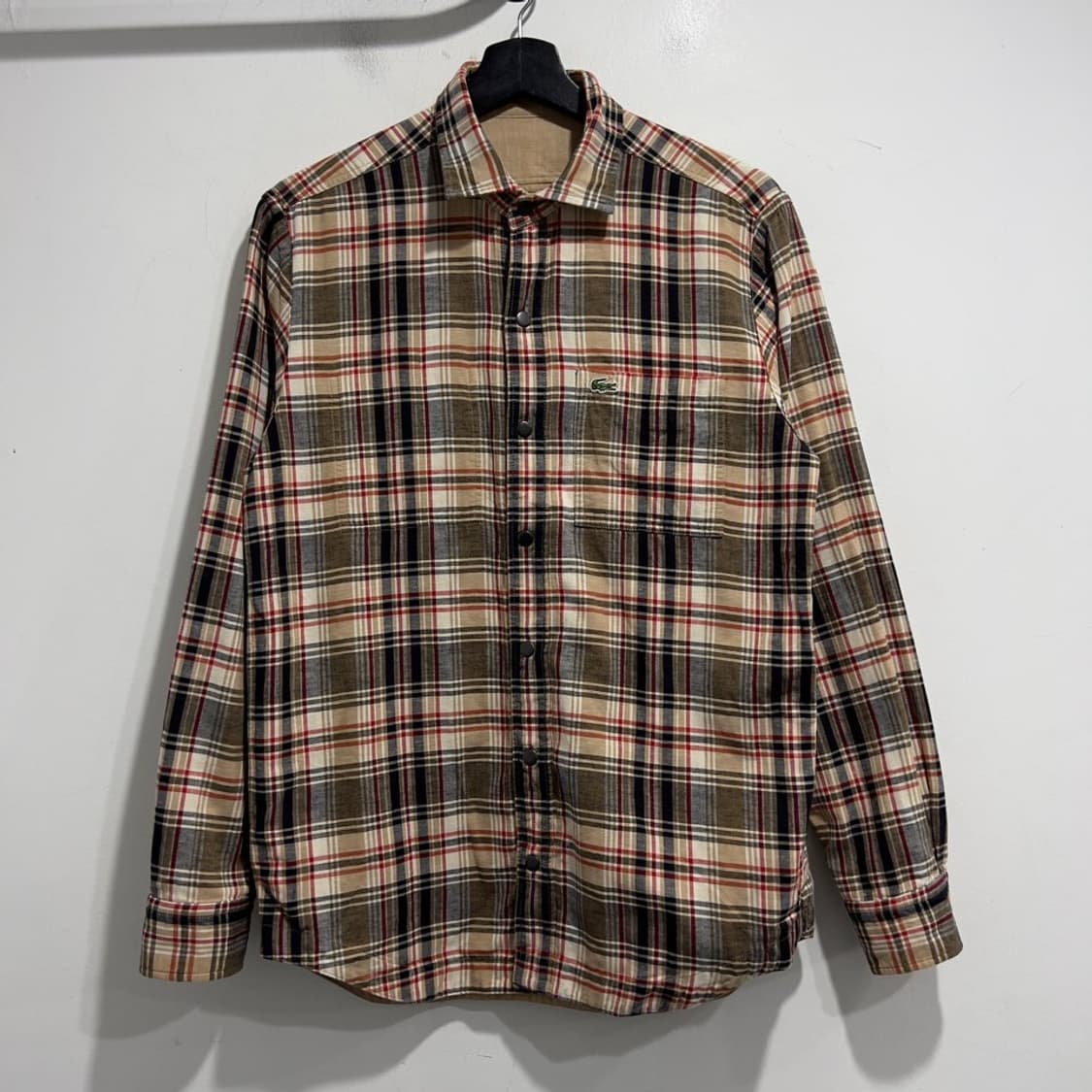 라코스테 리버시블 워크 셔츠 상품이미지5