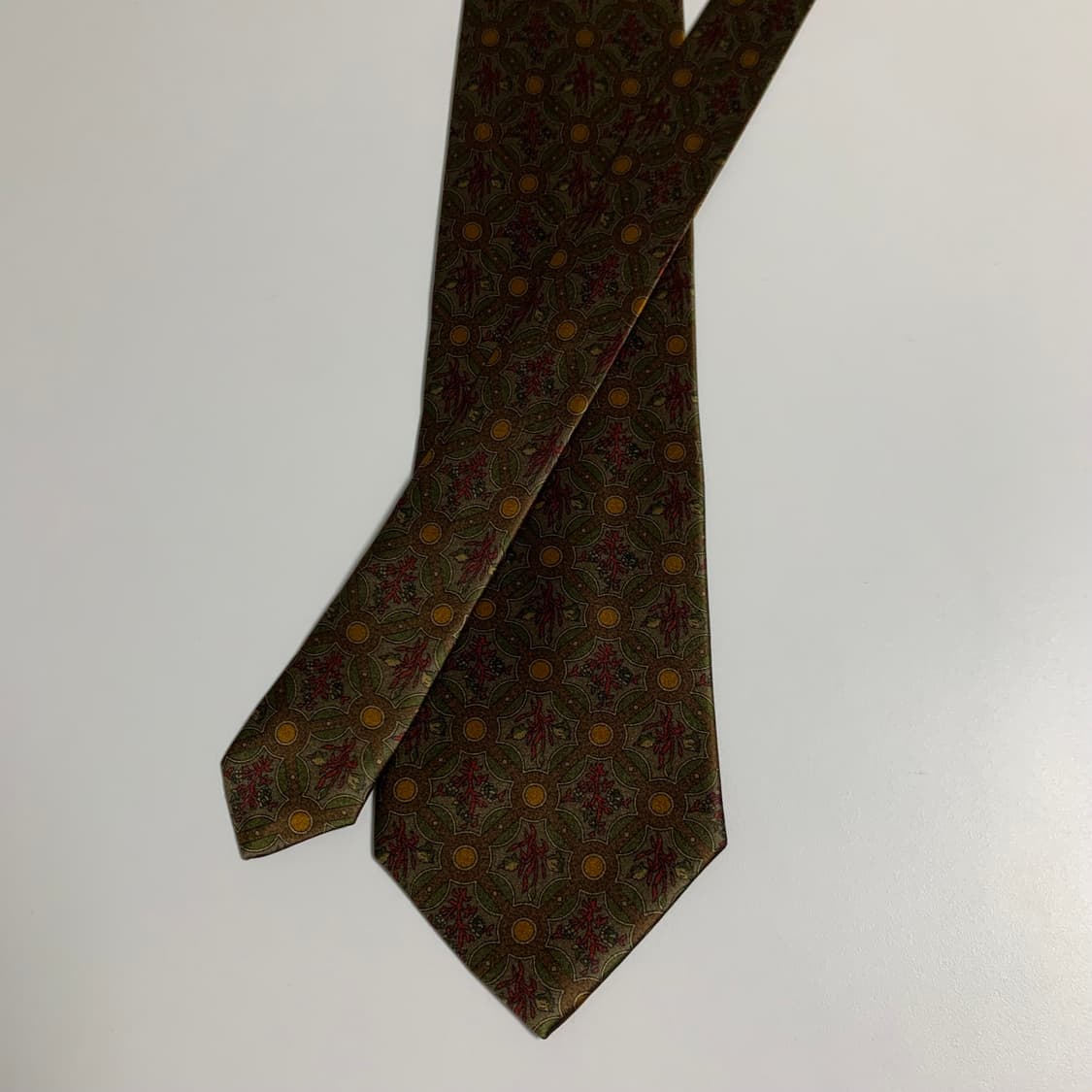 입생로랑(YSL) 페이즐리 명품넥타이 100실크 A+등급 9cm 상품이미지3