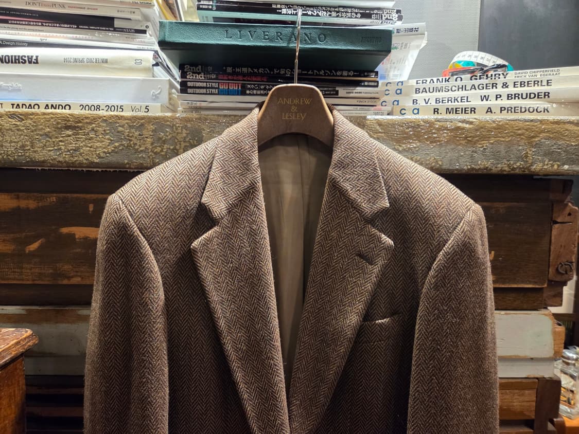 미국 유니온 메이드 브룩스 브라더스 트위드자켓  상품이미지7