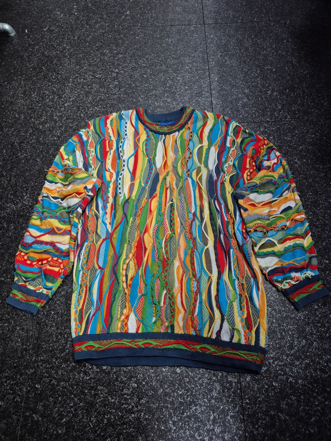 림노스 오스트레일리아 오리지날 케이블 패턴 스웨터 남성 95~100사이즈 상품이미지1