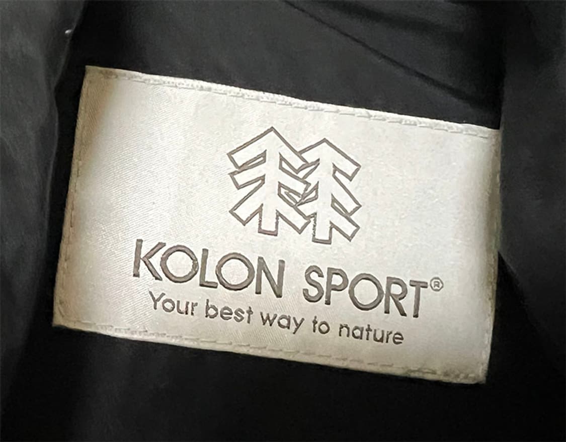 코오롱스포츠 남자 롱패딩 구스 캐주얼 XL 105 상품이미지3