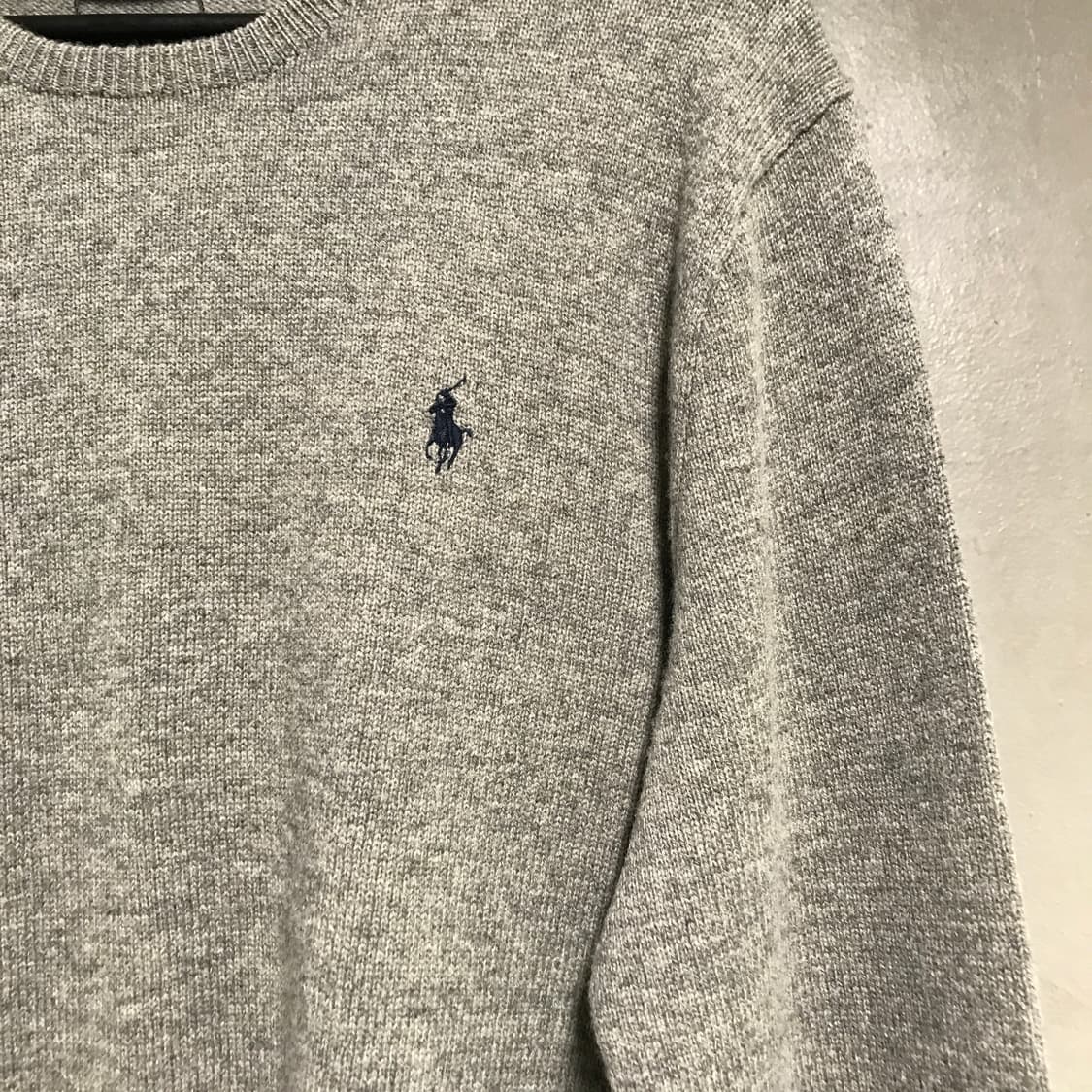 폴로 랄프로렌 니트 그레이 M 상품이미지4
