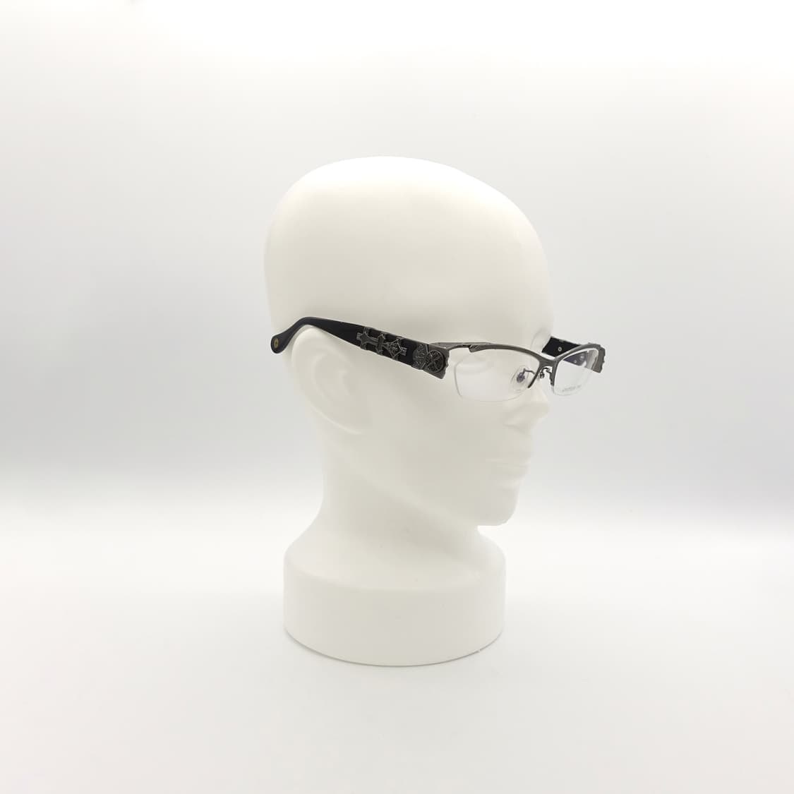 MarcusRaw 마커스 로우 반무테 장식 디테일 메탈 안경 상품이미지9