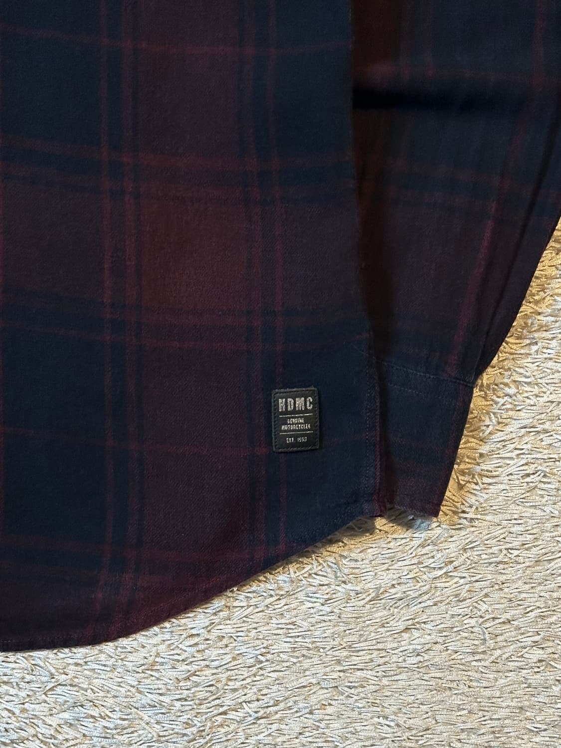 희귀) 할리데이비슨 원포켓 HDMC 플란넬 체크셔츠 상품이미지3