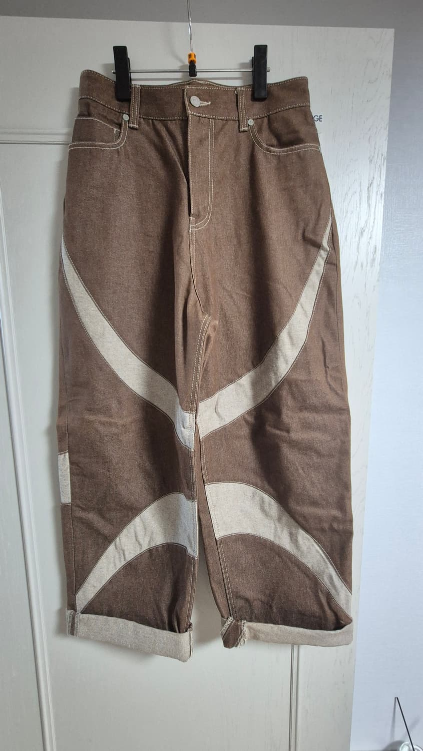 애드오프 HOOF CURL LINE REAL WIDE DENIM PANT 상품이미지2