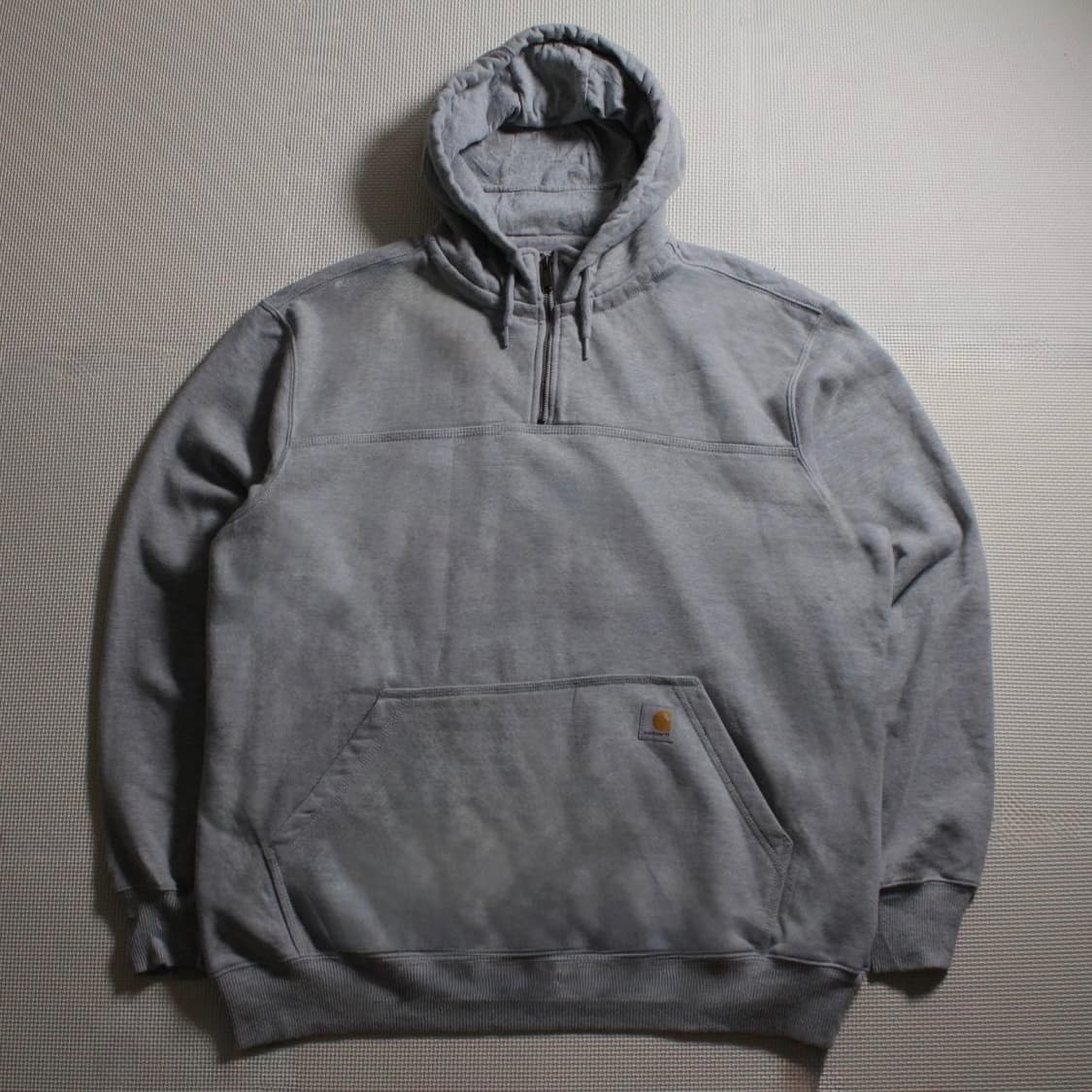 Carhartt 칼하트 그레이 팩스턴 쿼터집 후드  상품이미지1