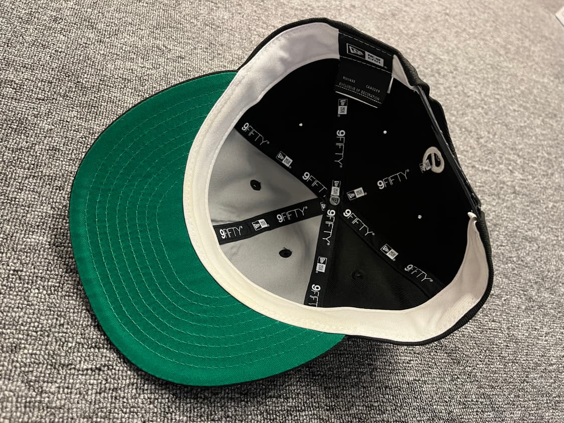 세인트미카엘 X 뉴에라 스냅백 블랙  상품이미지5