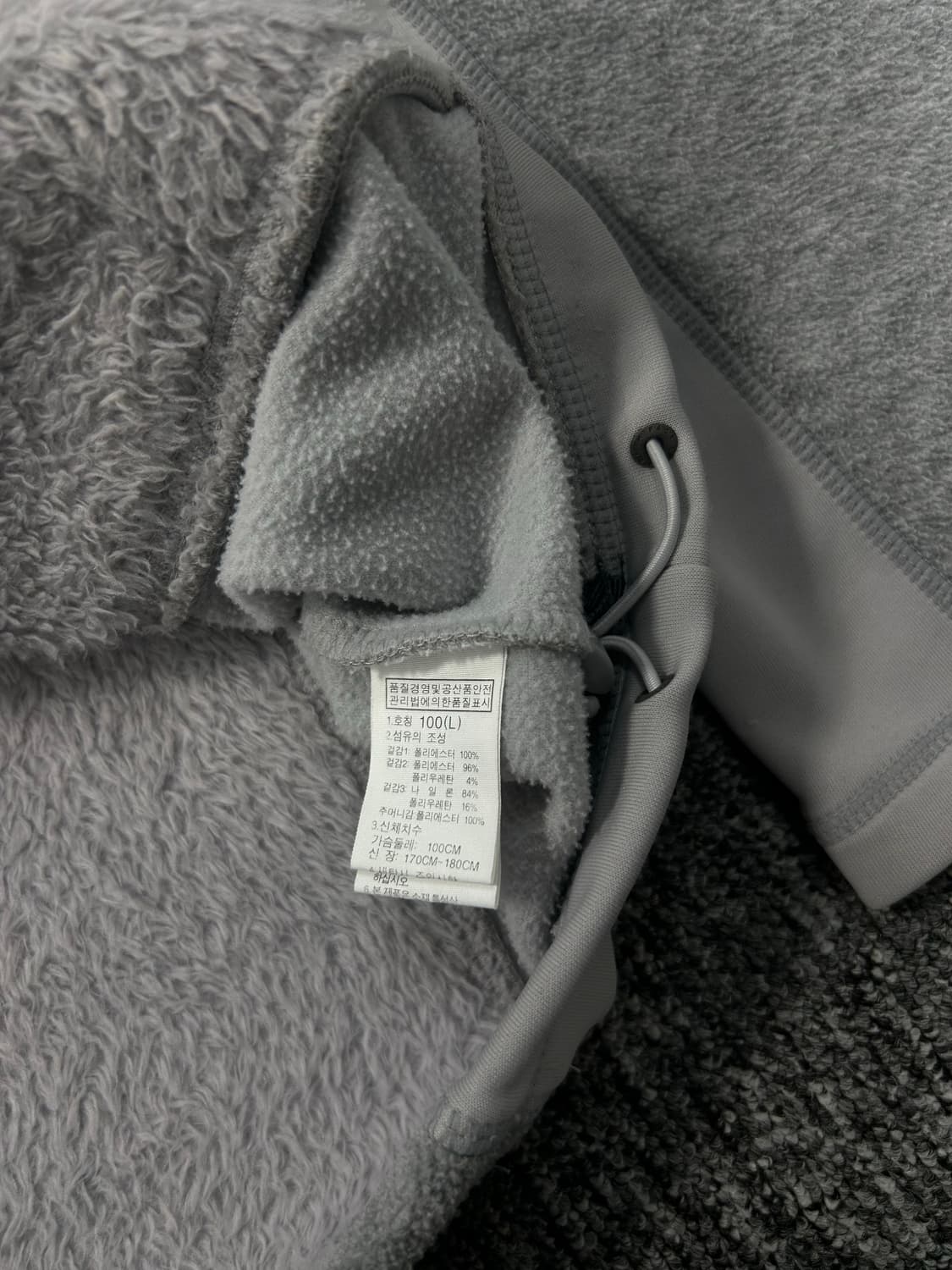 노스페이스 마운틴 에슬레틱 플리스 자켓 L 상품이미지8