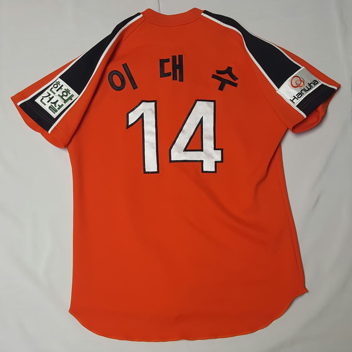 한화 이글스 원정 이대수 실착 유니폼 팝니다 상품이미지2