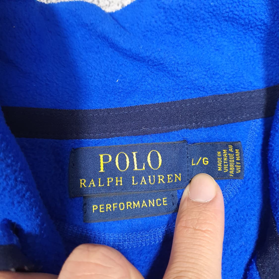 ✨ (바배) 폴로 랄프로렌 플리스 반집업 맨투맨 상품이미지3