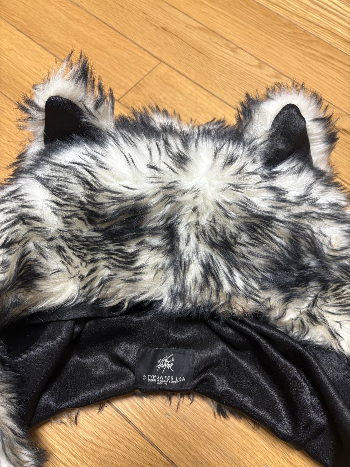 여우/고양이 털 후드 머플러 fur emo hat 상품이미지3