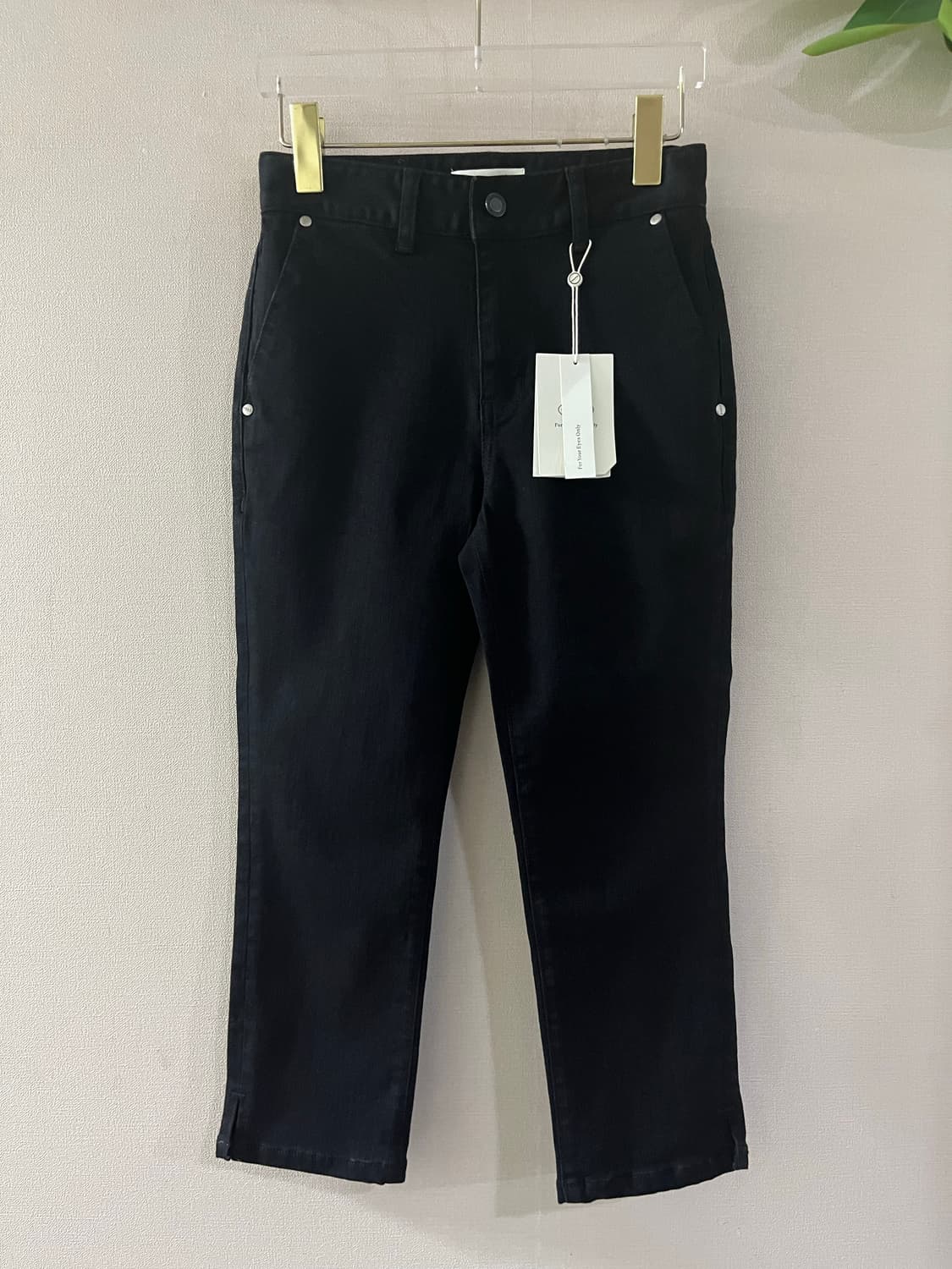 포유온 카프리팬츠 Clea Capri pants 블랙(34) 상품이미지7