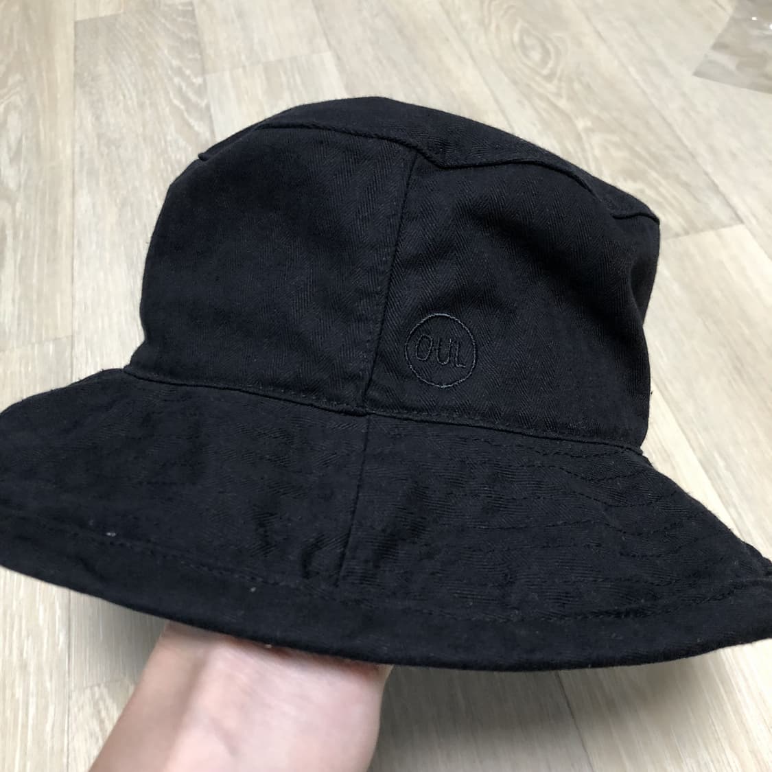 (ONE SIZE) 리타 LEATA HBT 코튼 피싱 햇 블랙 리타 모자 상품이미지2