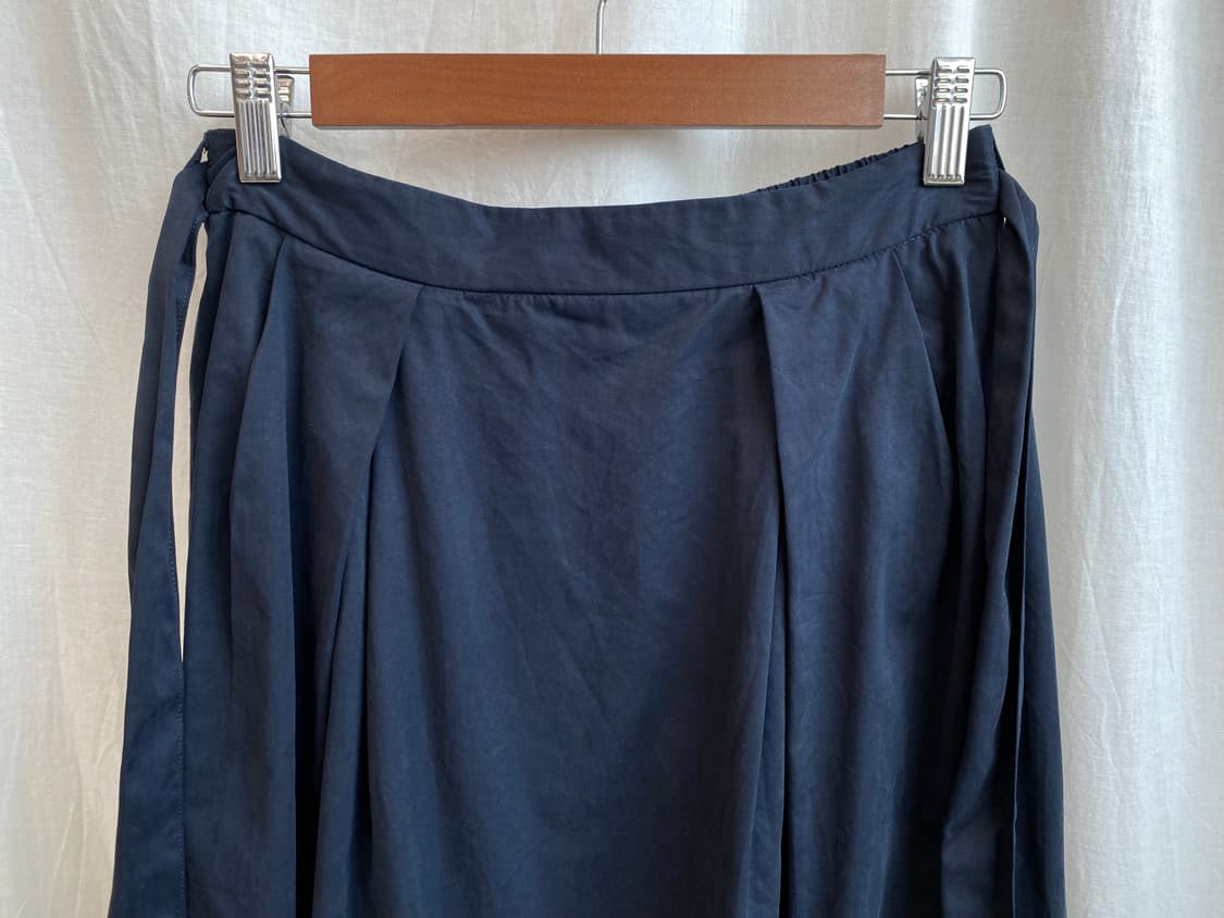 GU 네이비 밴딩 스커트(M-L) 상품이미지4