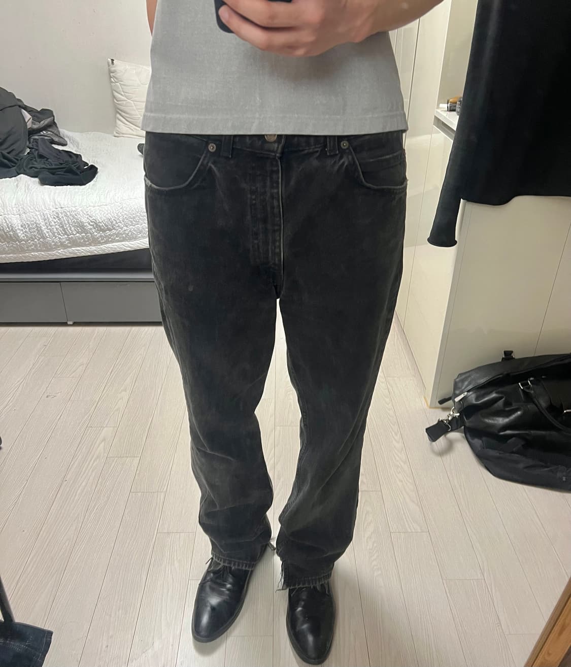 리바이스 흑청 619 오렌지탭 상품이미지1