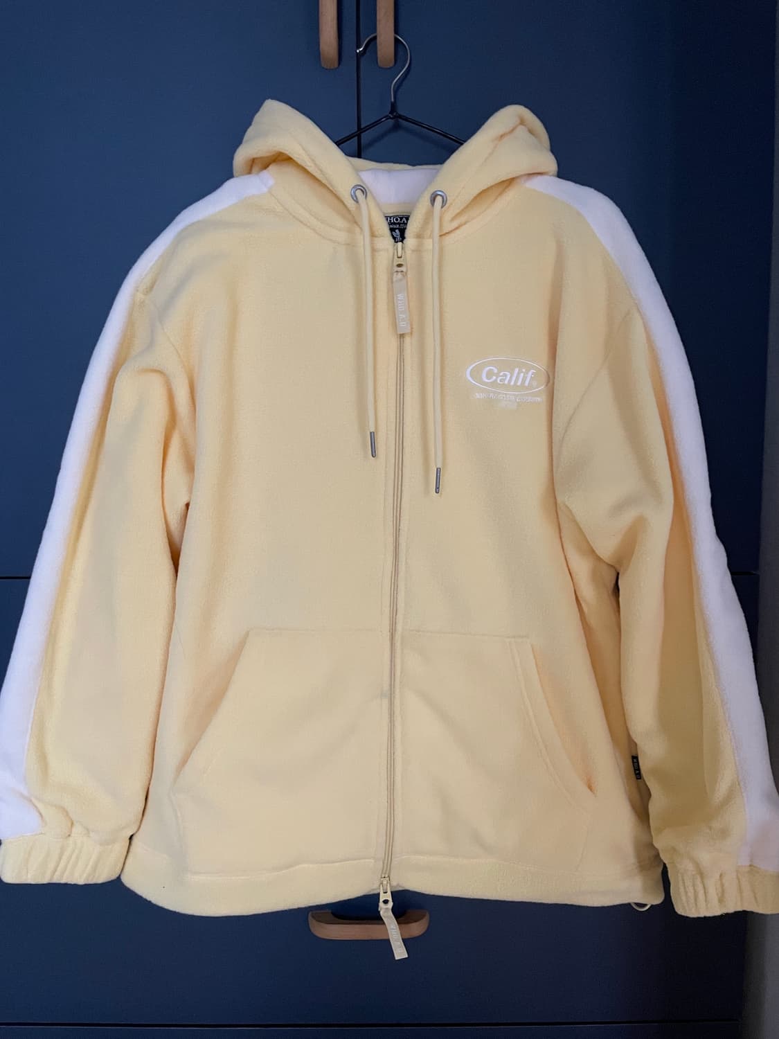 후아유 개나리 투웨이 후드 플리스 상품이미지1