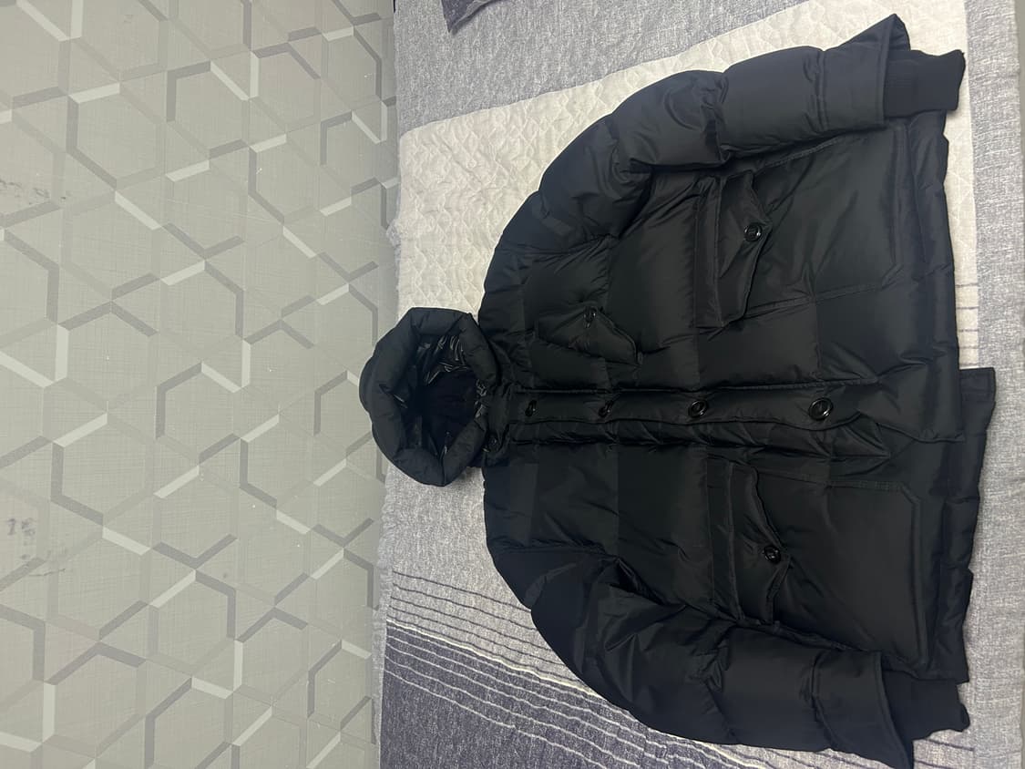 XL)이스트로그 라프 패딩 블랙 상품이미지1