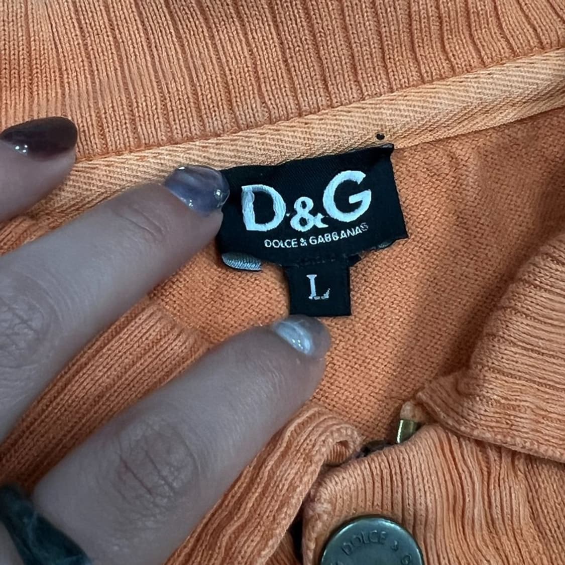 돌체앤가바나 하프집업 카라넥니트 v0848 상품이미지6