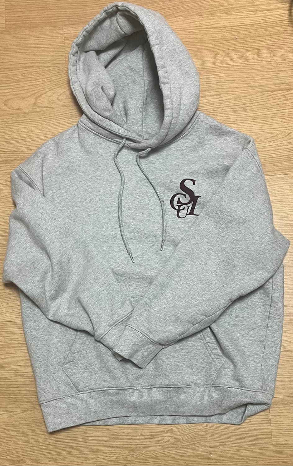 스컬프터 그레이 후드티 상품이미지1
