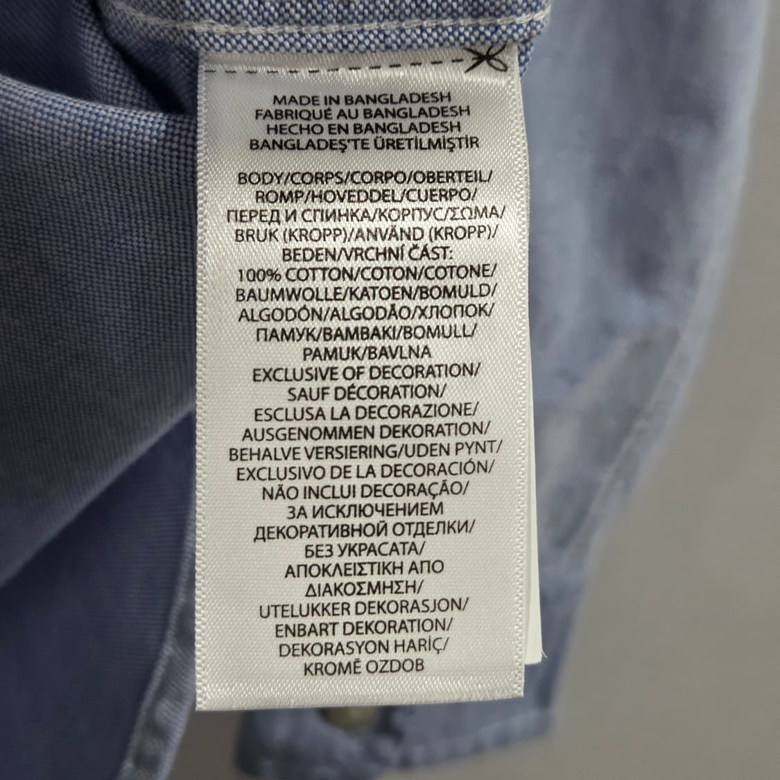 폴로랄프로렌 키즈 버튼다운 옥스포드 셔츠 4 상품이미지4