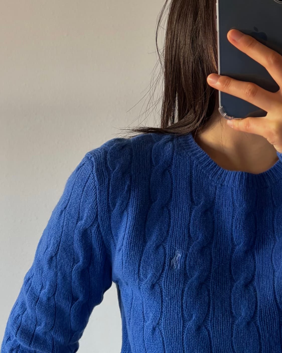 [S]폴로 랄프로렌 케이블 캐시미어 니트 우먼스 상품이미지2