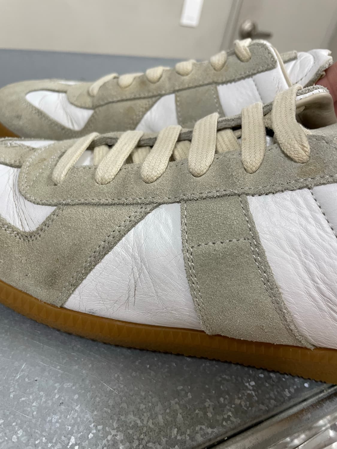 메종 마르지엘라 독일군 컷아웃 뮬 us6.5 상품이미지8