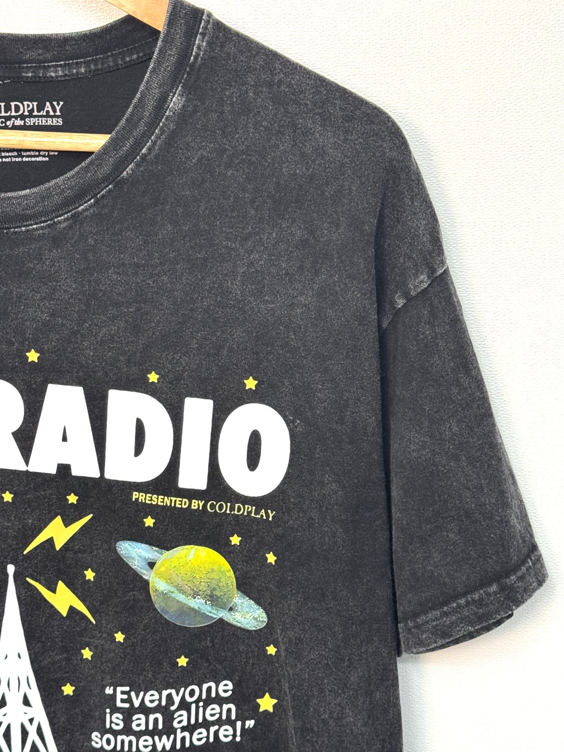 Cold Play Alien Radio T-shirt/T96 상품이미지4