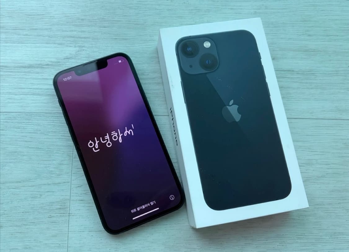 아이폰 13 미니 미드나이트 블랙 128GB 상품이미지4
