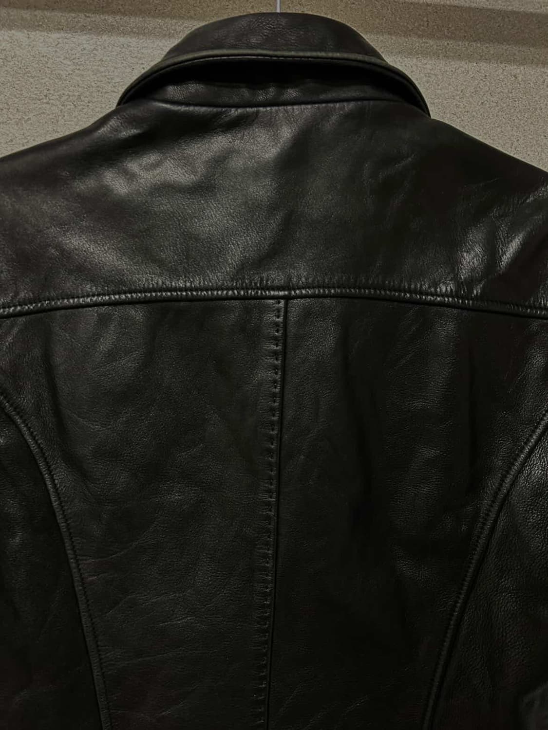 Junhashimoto zip leather shats jacket 상품이미지1