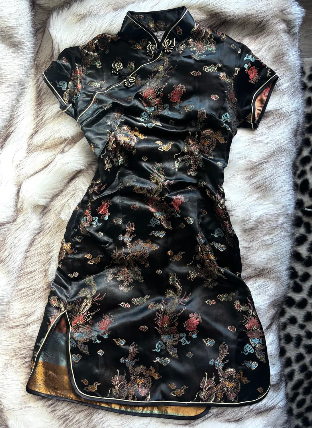 빈티지 오리엔탈 치파오 드레스 상품이미지1